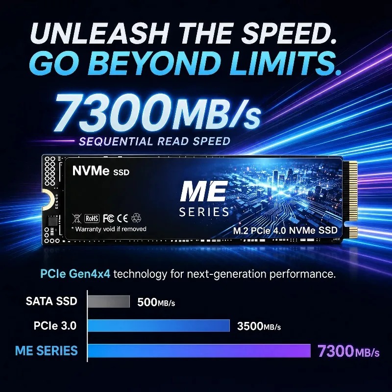 New ME SERIES NVMe PCIe 4.0 M. - M.2 Nvme 4Tb Pcie 4.0 Ssd ulasan dan harga