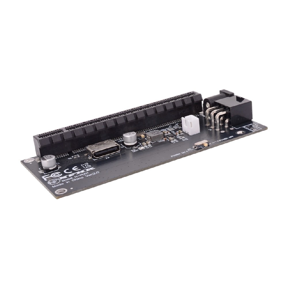 Oculink SFF-8612 To PCIe X4 X1 - Pcie 4.0 X16 Riser Cable 90 Degree ulasan dan harga