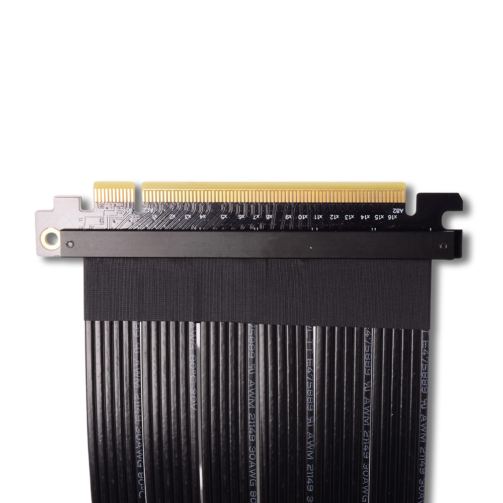 Riser Silver PCIe 4.0 X16 To X - Pcie 4.0 X16 Riser Cable 90 Degree ulasan dan harga