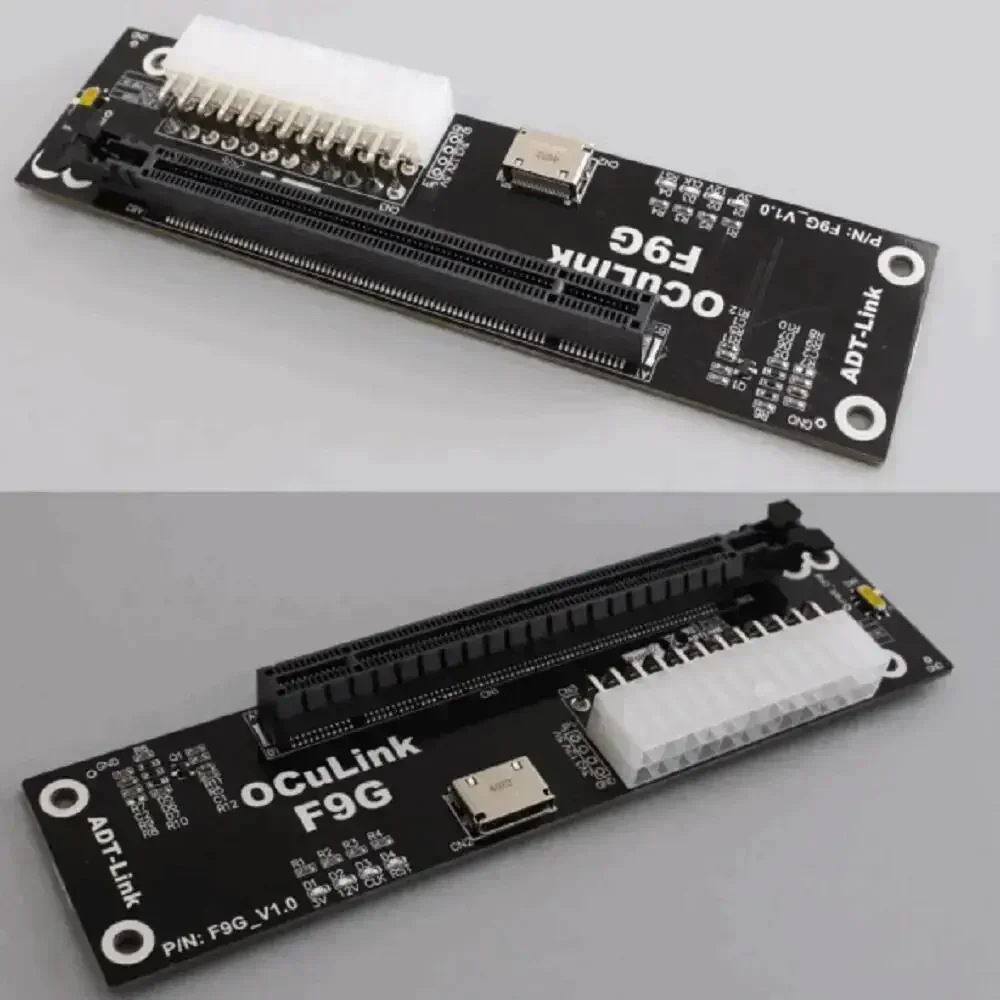 F9G 64Gbps OcuLink to PCIE 4.0 - External Gpu Dock Pcie 4.0 Oculink ulasan dan harga
