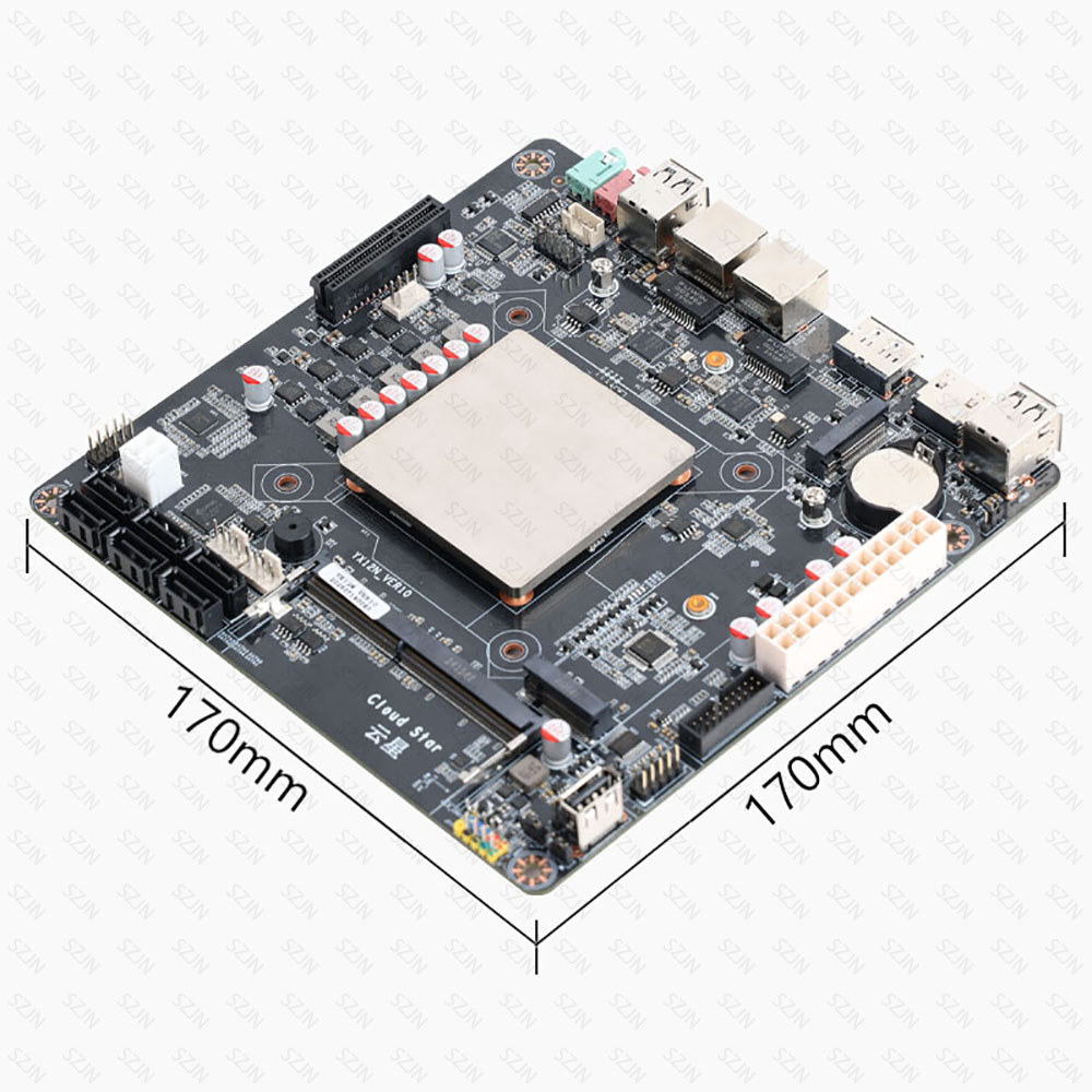 Mini ITX Motherboard N100 N150 - Nas Motherboard N100 6 Sata ulasan dan harga