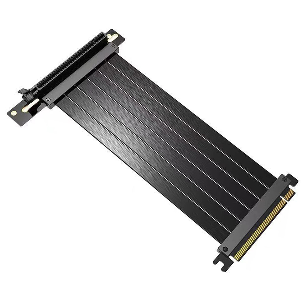 MZX PCIE 4.0 3.0 16X Riser Cab - Pcie 4.0 X16 Riser Cable 90 Degree ulasan dan harga