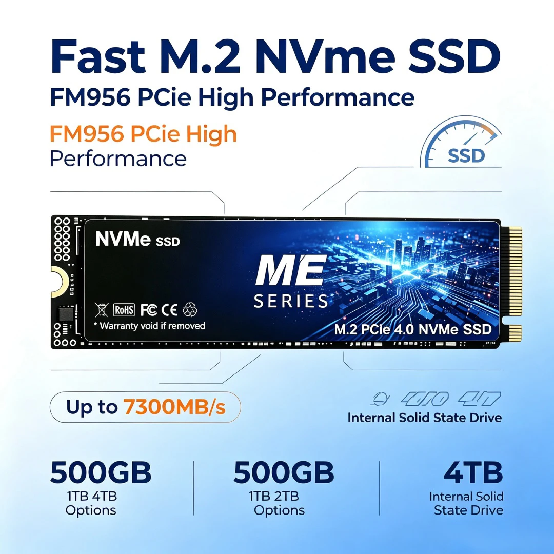 ME SSD 500GB 1TB 2TB 4TB M.2 S - M.2 Nvme 4Tb Pcie 4.0 Ssd ulasan dan harga