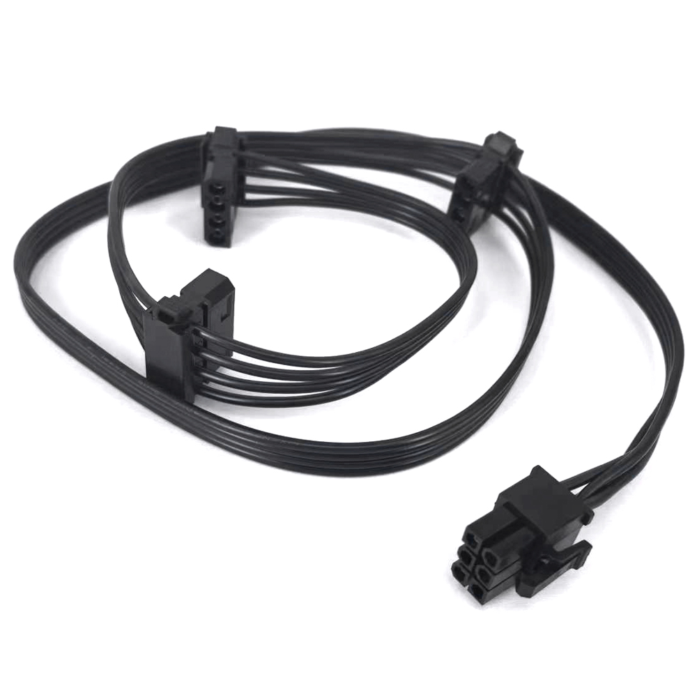 6PIN PCIE TO 3*SATA Molex IDE  - Sfx Power Supply 850W Gold ulasan dan harga