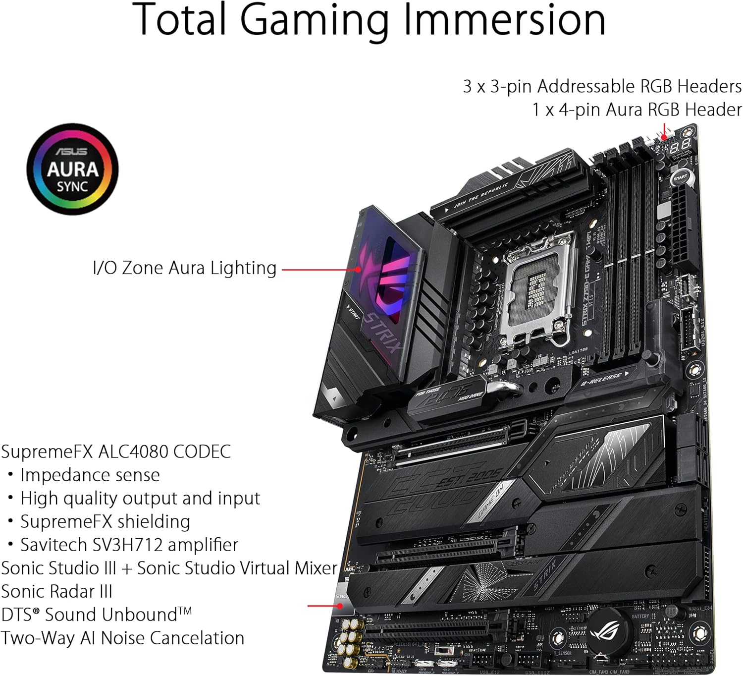 ASUS ROG STRIX Z790-E GAMING W - Lga 1700 Ddr5 Itx Motherboard ulasan dan harga
