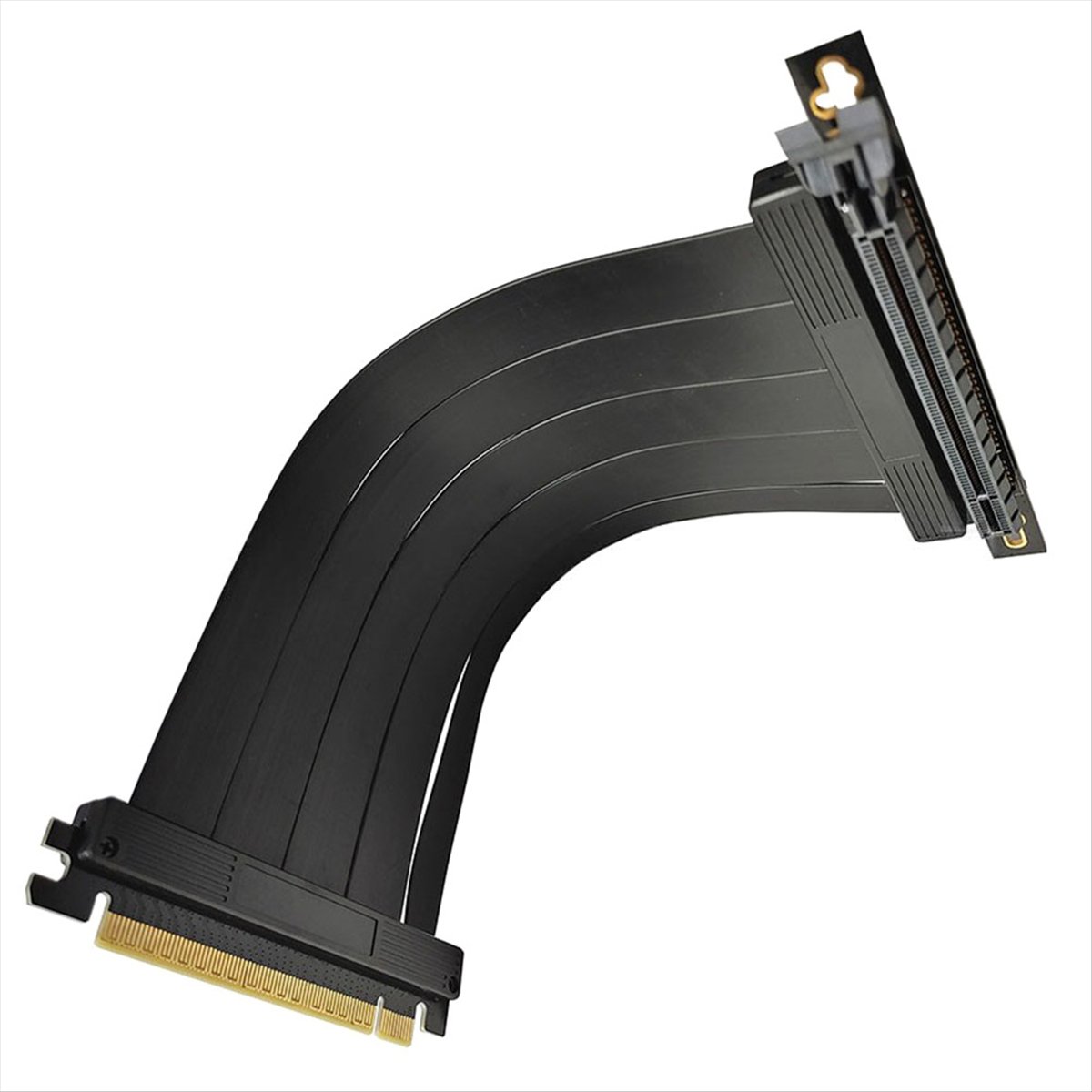 PCI-E 4.0 Riser Cable PCIe 4.0 - Pcie 4.0 X16 Riser Cable 90 Degree ulasan dan harga
