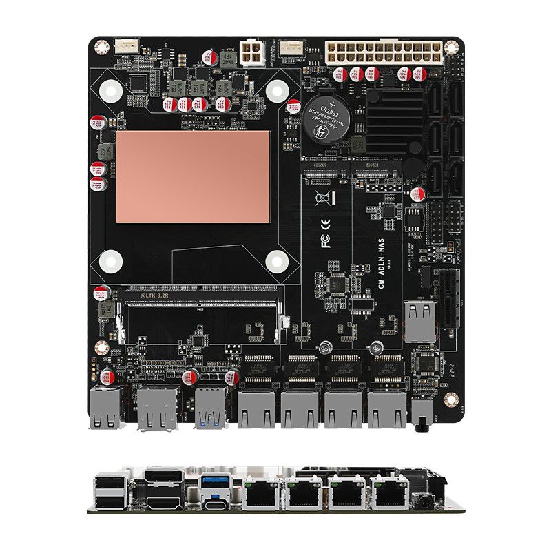 Low Power N100/N305/N150 NAS M - Nas Motherboard N100 6 Sata ulasan dan harga