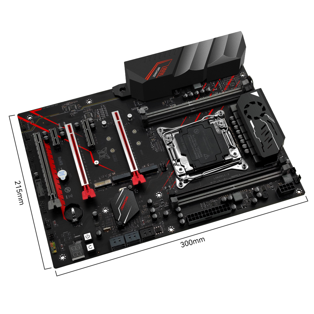MACHINIST X99 Motherboard Comb - X99 Dual Cpu Motherboard Combo ulasan dan harga