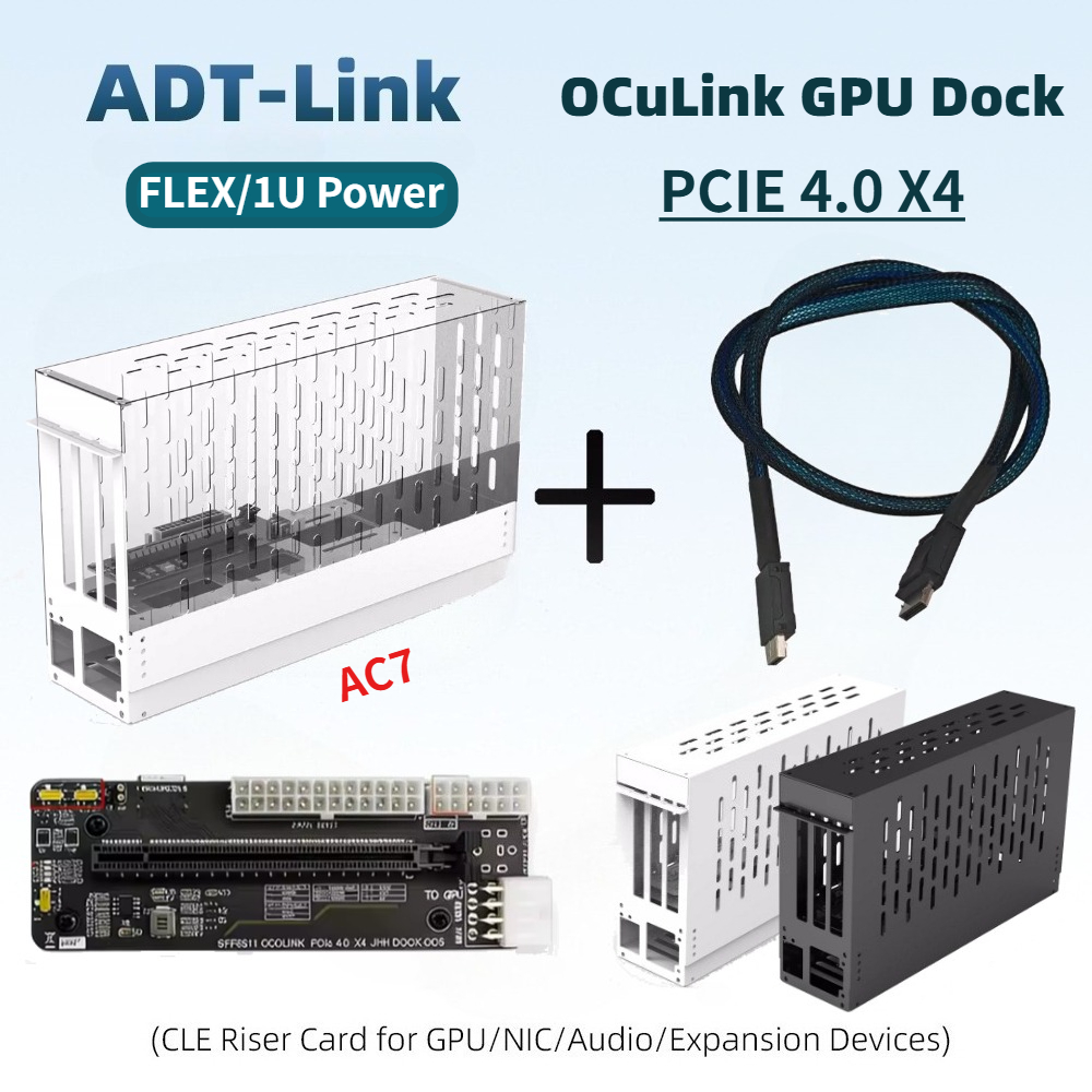 50CM Oculink EGPU Graphics Car - External Gpu Dock Pcie 4.0 Oculink ulasan dan harga