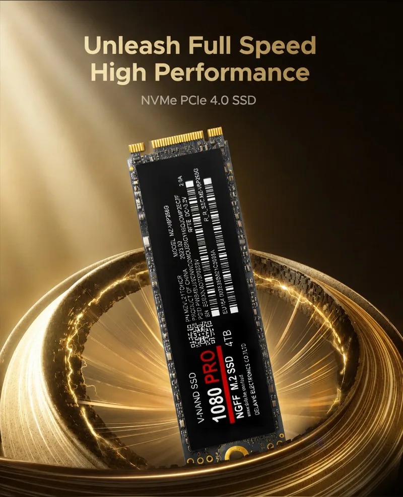 100% Original 1080PRO NVMe PCI - M.2 Nvme 4Tb Pcie 4.0 Ssd ulasan dan harga