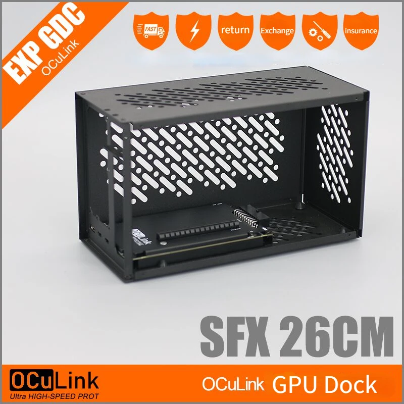 Aluminum Case OCuP4v2 OCuLink  - External Gpu Dock Pcie 4.0 Oculink ulasan dan harga