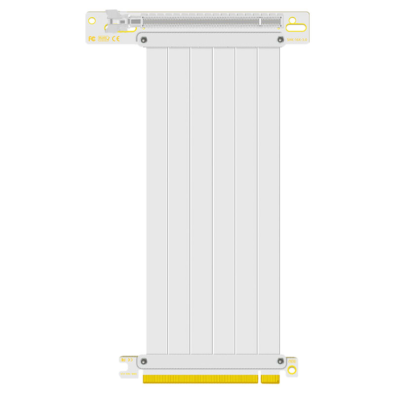 TEUCER PCI-E 4.0 X16 Riser Cab - Pcie 4.0 X16 Riser Cable 90 Degree ulasan dan harga