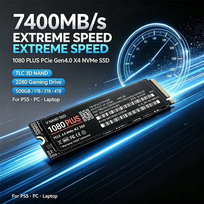 Gaming M.2 NVMe SSD 1080 PLUS  - M.2 Nvme 4Tb Pcie 4.0 Ssd ulasan dan harga