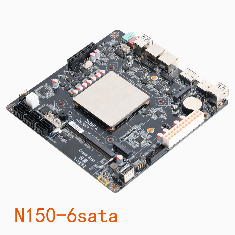 N100/N150 NAS DDR4 Motherboard - Nas Motherboard N100 6 Sata ulasan dan harga