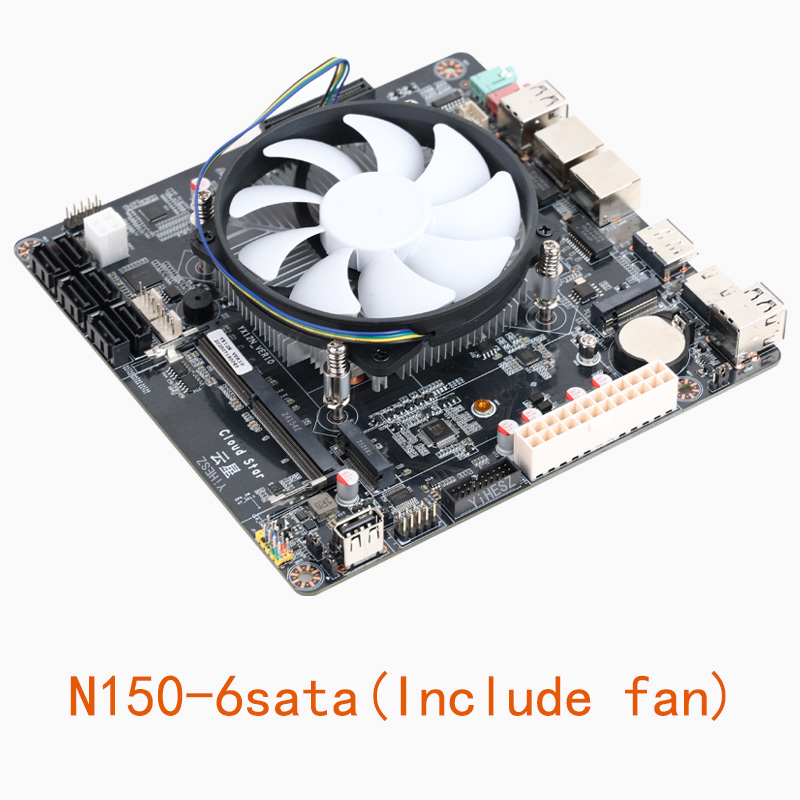 N100/N150 NAS DDR4 Motherboard - Nas Motherboard N100 6 Sata ulasan dan harga