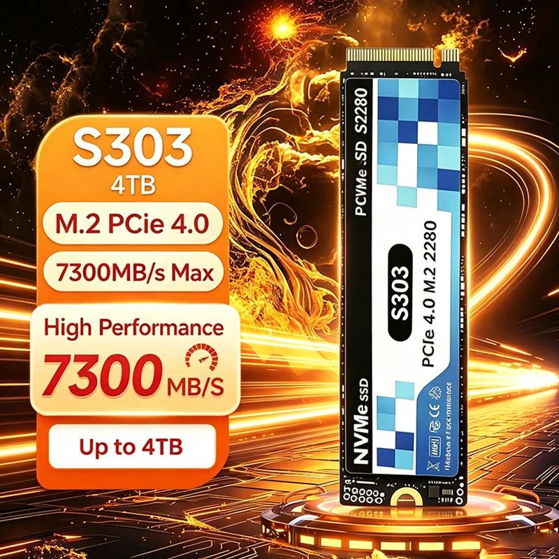 2026 New Original S303 M.2 SSD - M.2 Nvme 4Tb Pcie 4.0 Ssd ulasan dan harga