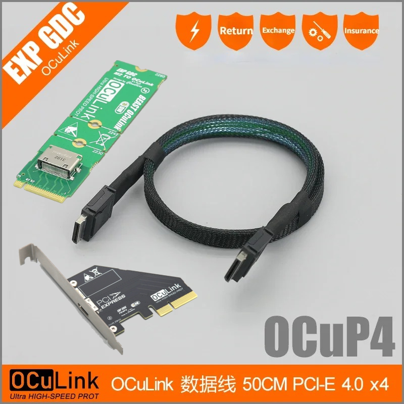 TH3P4 OCuP4 OCuLink Thunderbol - External Gpu Dock Pcie 4.0 Oculink ulasan dan harga