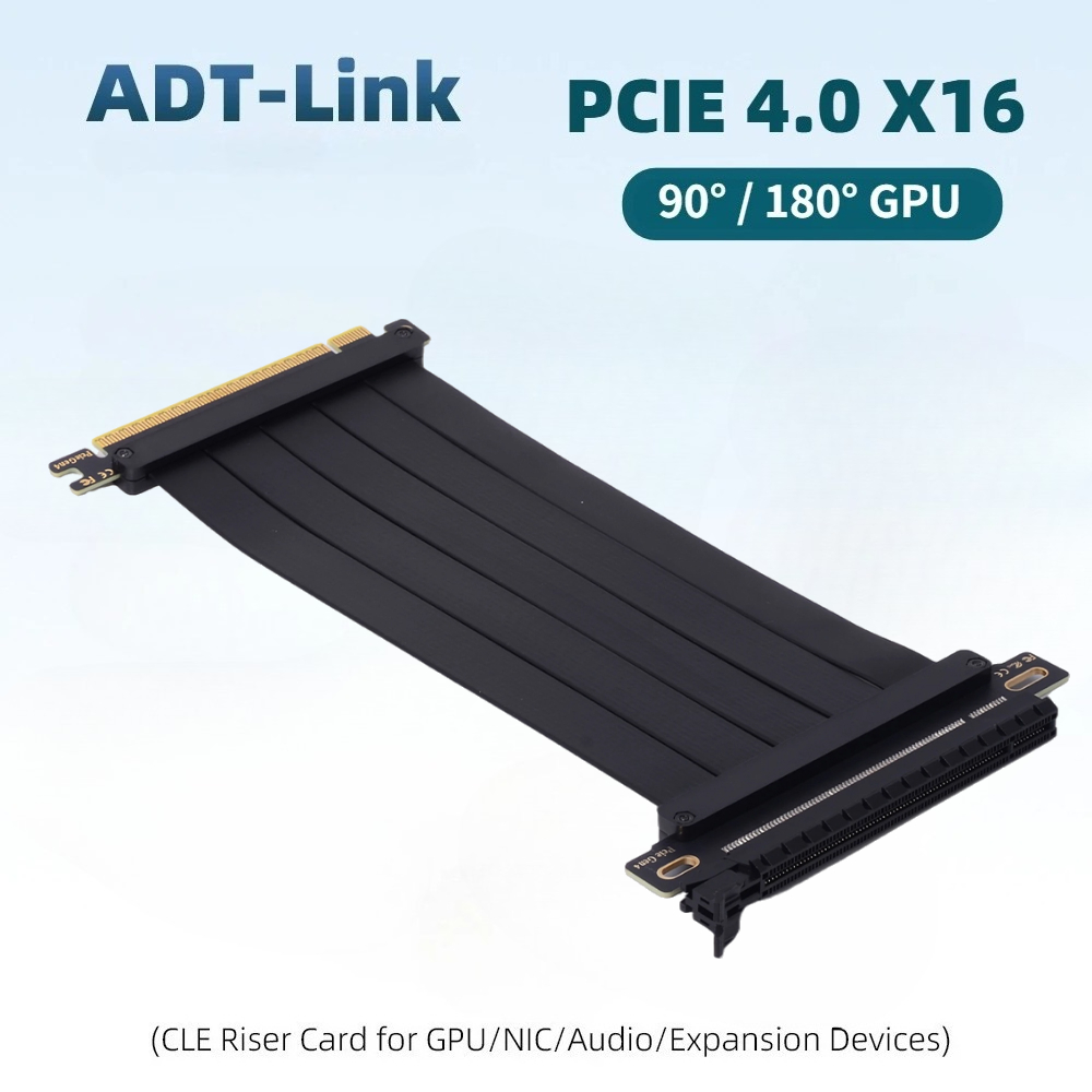 Ultra PCIe 4.0 Universal Riser - Pcie 4.0 X16 Riser Cable 90 Degree ulasan dan harga