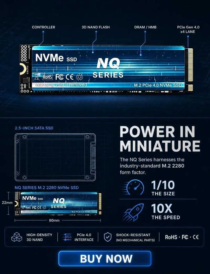 NQ 2TB 4TB SSD M.2 NVMe Intern - M.2 Nvme 4Tb Pcie 4.0 Ssd ulasan dan harga
