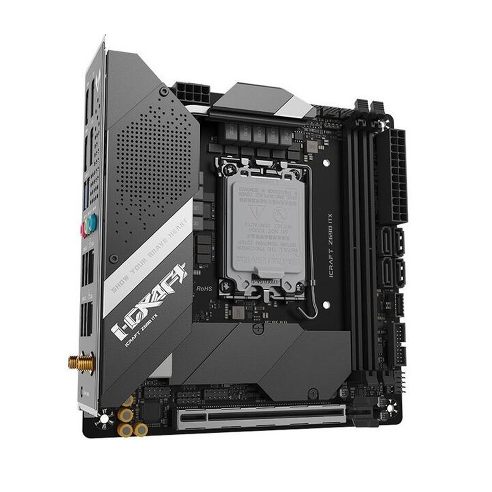 New MS-Z690 iCraft ITX WIFI De - Lga 1700 Ddr5 Itx Motherboard ulasan dan harga