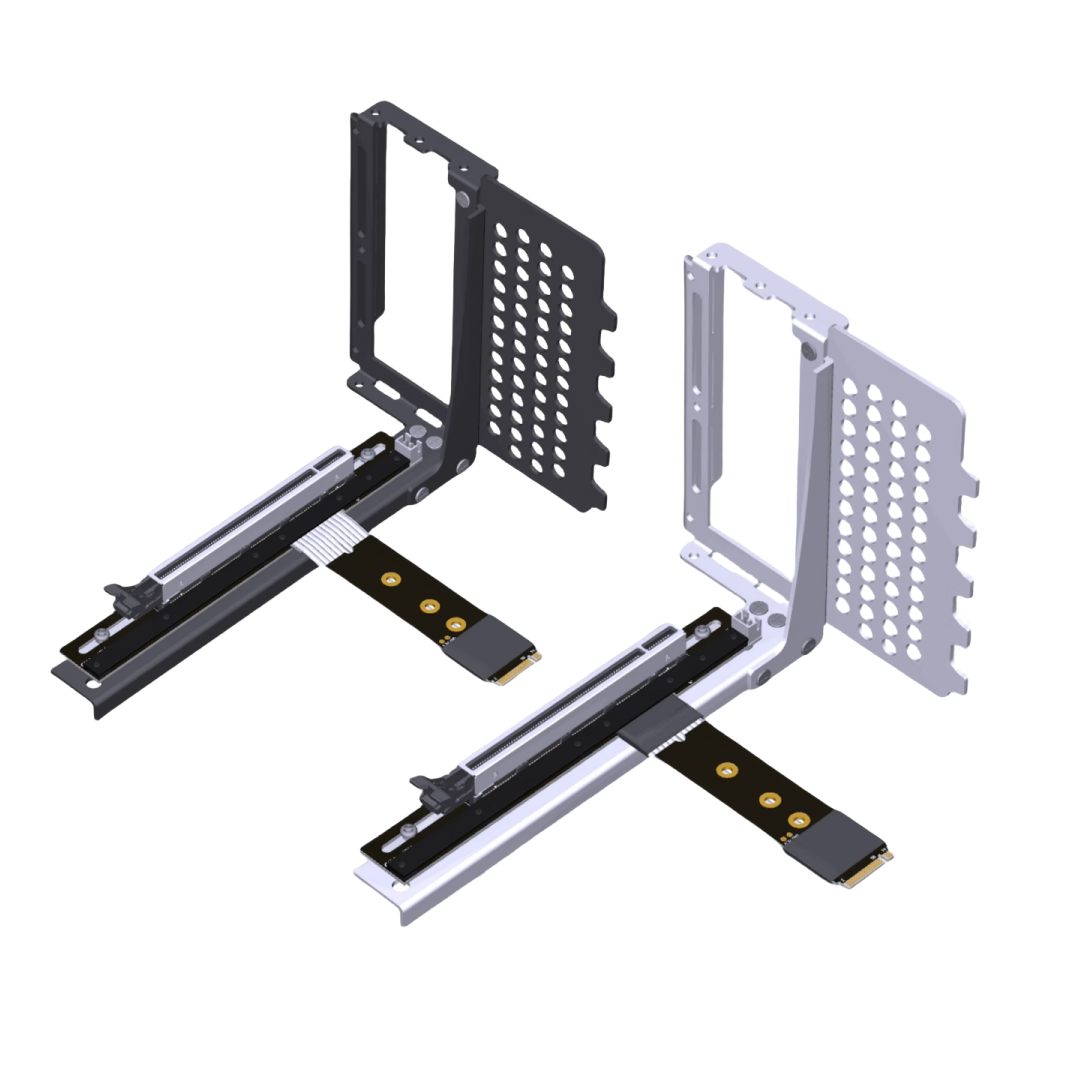2025 NEW Riser M.2 NGFF NVMe S - Pcie 4.0 X16 Riser Cable 90 Degree ulasan dan harga