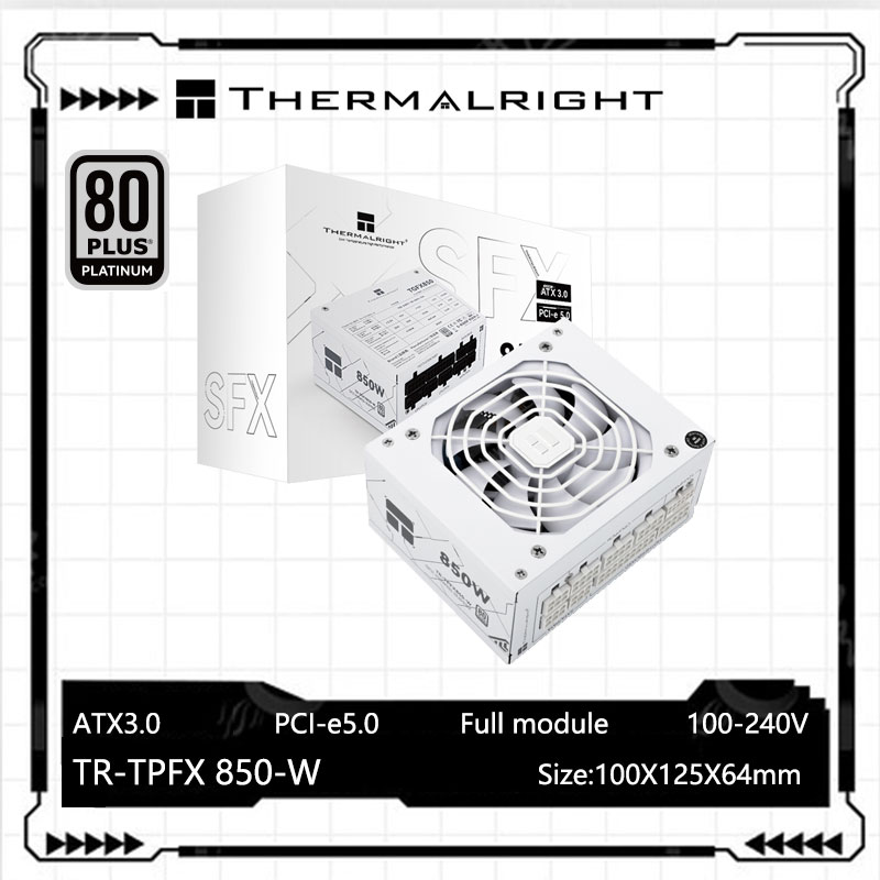 Thermalright TR-TPFX850 White  - Sfx Power Supply 850W Gold ulasan dan harga