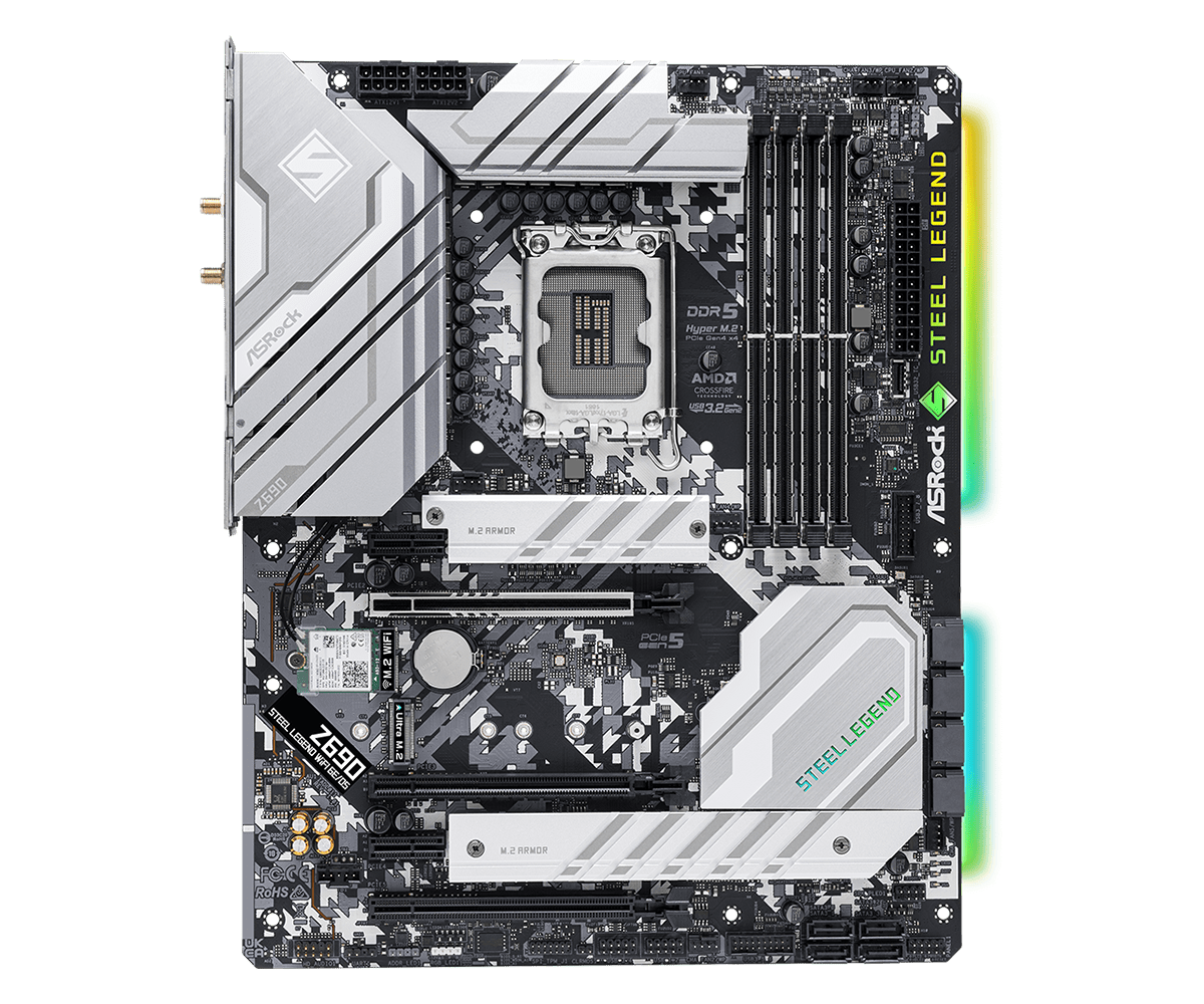 Z690 LGA1700 Motherboard ASROC - Lga 1700 Ddr5 Itx Motherboard ulasan dan harga