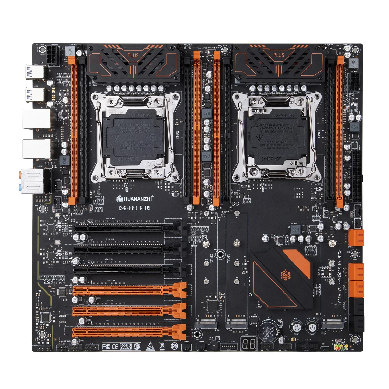 X99 F8D PLUS Dual Motherboard  - X99 Dual Cpu Motherboard Combo ulasan dan harga