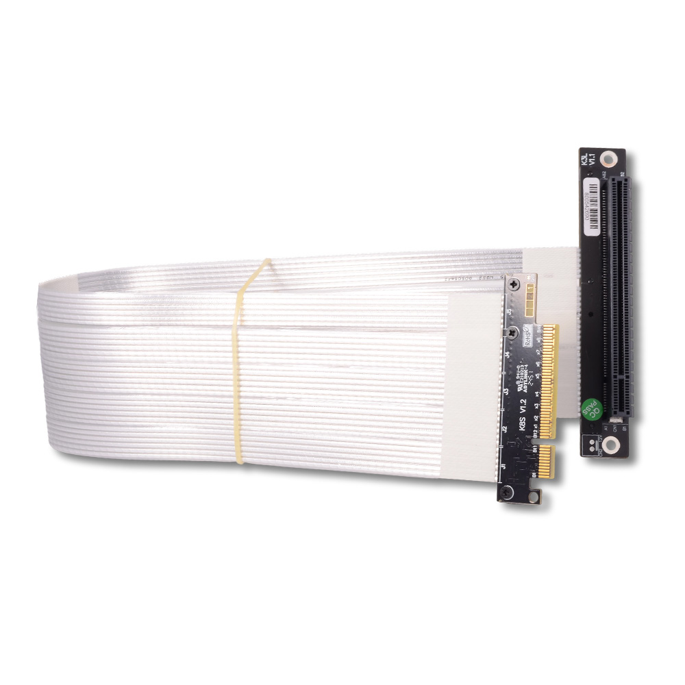 ADT-Link PCIe 4.0 / 3.0 X8 To  - Pcie 4.0 X16 Riser Cable 90 Degree ulasan dan harga
