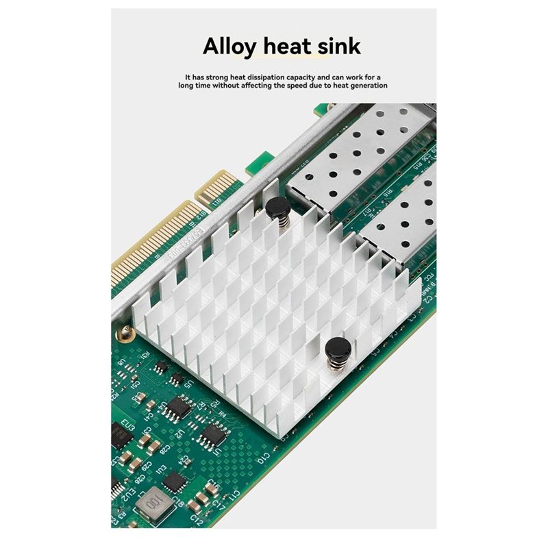 Efficient X520-DA1 Dual Port 1 - 10Gb Sfp+ Pcie Network Card Dual Port ulasan dan harga