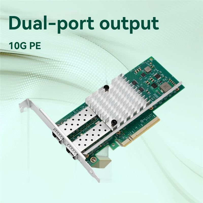 Efficient X520-DA1 Dual Port 1 - 10Gb Sfp+ Pcie Network Card Dual Port ulasan dan harga