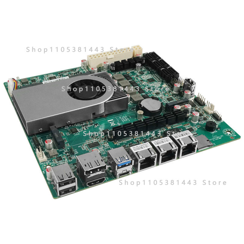 12th generation six 6-bay 10G  - Nas Motherboard N100 6 Sata ulasan dan harga